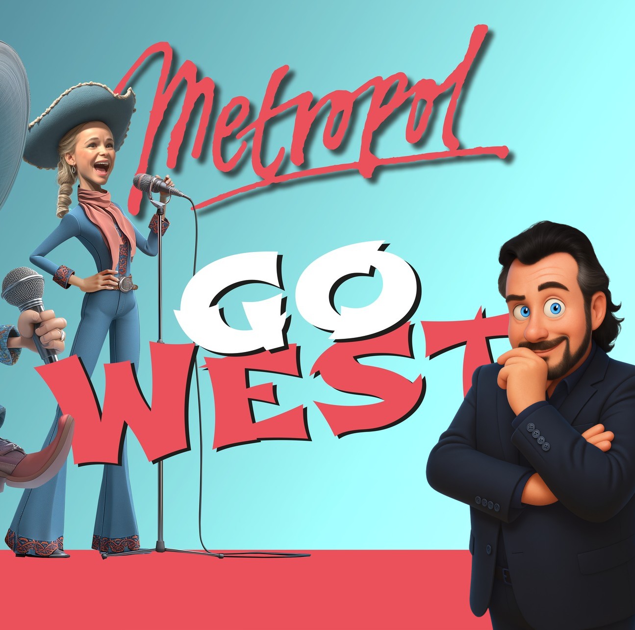 GO WEST - das neue Metropolmusical, Werner Auer als "Johnny"